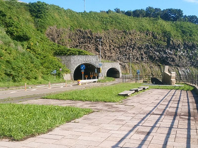 鮪の岬トンネル画像